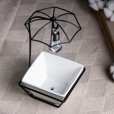Pot on a stand with lighting, 22x10x10cm 3/lr41-2