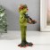 Souvenir Polystone Lac "Frog - Artist" 16.5x7x5.5 cm