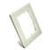 1-seater frame, glass, Stekker series Catherine, GFR00-7001-07, smoky