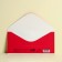 Money envelope "Happy Birthday!" strawberries, 16.5 × 8 cm