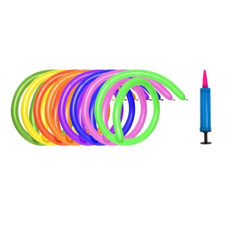 Ball for twisting 160, set 36 pcs. + pump, mix color