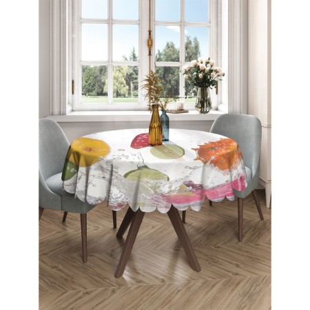 The tablecloth "Fruit bathing", round, Saten, d = 150 cm-2