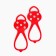Ice-glasses 5 spikes size 26-35, red, children's