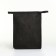 Cosmetic bag with lightning, black color