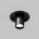Technical C048CL-01-GU10-B, GU10, 1x10 W, 54x54x109 mm, black lamp, black