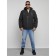 Sports male winter, size 54, black color
