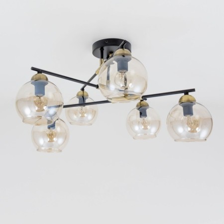 Ceiling chandelier "Henri" E14 6x60 watts-14