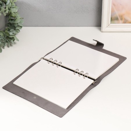 Photo album magnetic 45 sheets "Muse" black 23.5x18 cm-4