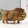 Souvenir Polystone "Ovcebyk" Golden 27x9.5x16.8 cm