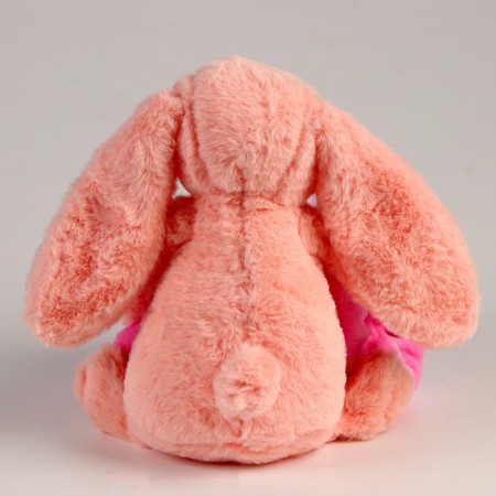 Soft toy with a blanket "Bunny", pink color-5