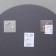 Wall mirror, with sandblasting graphics, 60 x 50 cm, with a shelf, 2 brackets