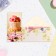 Money envelope "Happy Birthday!" glitter, cake, 17x8.5 cm
