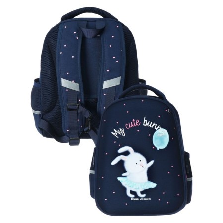 Frame backpack, 38 x 30 x 20 cm, Bruno VisConti 12-001 "My Cute Bunny"