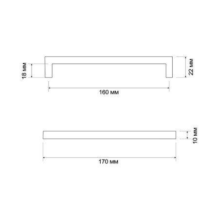 Cappio Square RSC007, aluminum, m/o 160 mm slop-7