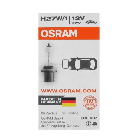 Car lamp OSRAM, H27W/1, 12 V, 27 W-3
