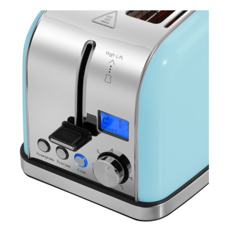 Toster Maunfeld MF-821BL, 950 W, 3 modes, 2 toasts, blue-2