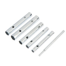 A set of keys of the end tubular tundra, galvanized, 8 - 17 mm, cake, 6 items