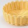 Basket for fruits and bread, 17 × 17 × 6.5 cm, milk color