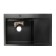 Kitchen sink Aflorn AF97851F-L, Sredal, Left, S = 3.0 and 0.8 mm, 78x51x22 cm, siphon, graphite