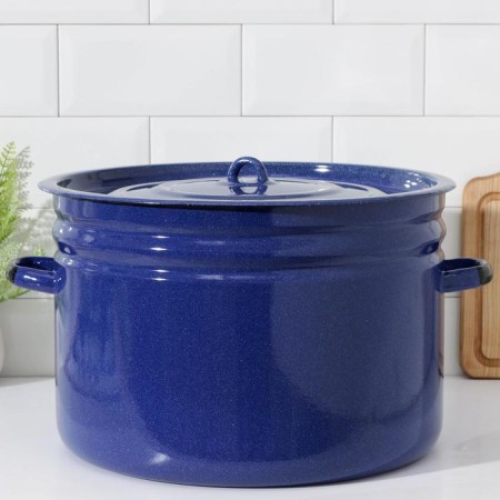 Enameled tank, 24 l, induction, color mix
