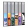 Set of glass toothbrushes, 10,000 bristles, 6 pieces, soft stiffness