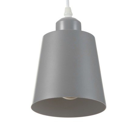 Bayerlux suspension lamp Bayerlux "cylinder" 1x40W E27 gray 13x13x16-96 cm-1