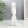 Souvenir Polystone "Abstraction - Attentiveness" White 12.5x6x8.5 cm