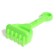 Summer Summer No. 2 “Donut”: bucket, sieve, scoop, rake, thrower with the ball, ring, mix