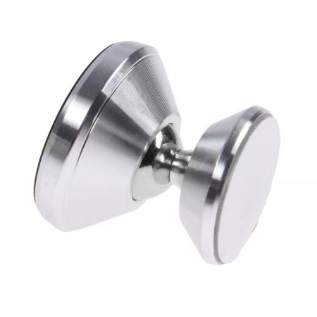 Cartage phone holder, magnetic, metal, chrome-2