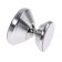 Cartage phone holder, magnetic, metal, chrome
