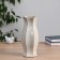 VAZ Coramics Table "Akley" d = 8cm h = 24.5 cm, white