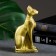 Figure "Goddess Bastet" aged gold, 13x4x8cm