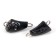 Cargo bullet-exentric painted pissy Yaman 10 pcs., 8 g, black