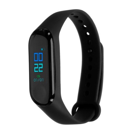 Fitness bracelet Red Line RF-01, 0.96 ", IP68, pulsometer, oxygen level sensor, black