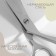 Clothing scissors, mowed blade, 9 ", 23 cm, silver color
