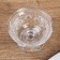 Glass Glass for 1 candle "Kremanka with patterns" transparent 5.2x7.2x7.2 cm