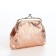 Women's wallet on the farmar, bronze color