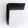 Male purse for magnet, clip for bills, separation for SIM cards, black color