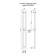 Terminus duo electric heated towel rail "Prof", 1200x110 mm, Black Muar