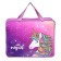 A folder with A4 handles, 330 x 260 x 75 mm, plastic, pens, Calligrata "Unicorn!"
