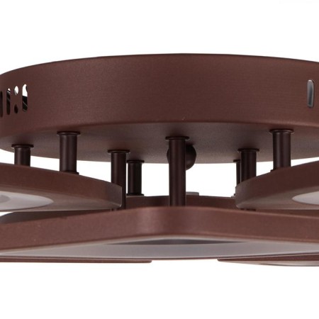 Causteen with PDU 671116/6 LED 174W Dimmer 3 modes 3000-6000k Coffee 65x65x12 cm Bayerluux-7