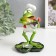 Souvenir Polystone "Frog - cook/policeman" mix 14.5x9.5x8 cm