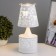Aroma lace with backlight "Flowers" E27 40W+RGB white 13x13x30 cm