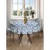 The tablecloth “Birds from Gzhel”, round, Saten, d = 150 cm