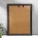 Photo frame plastic 30x40 cm "Line-diagonal on chocolate, double gold frame" 44.7x34.8 cm 53759
