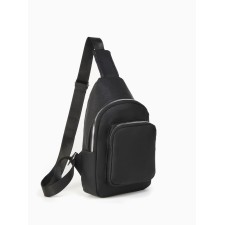Ryukzak-Sling, 18*5.5*29 cm, lightning department, 1 n/pocket, black