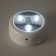 A nightlight with a “Andi” sensor LED 1W from the batteries 3HAAA white (furniture) 7x7x2.9 cm Risalux