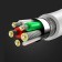 Hoco X23, Lightning cable - usb, 2 a, 1 m, tpe braid, white
