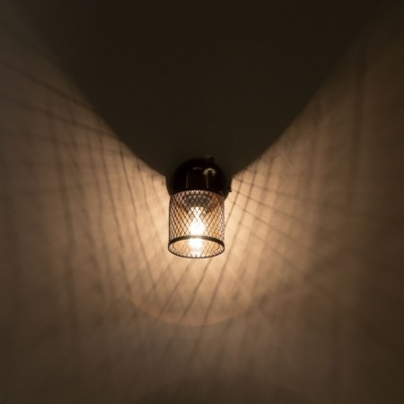 Sconces Citilux "Robin" CL535615, 18x25 cm, 1x40W, E14, brown color-4