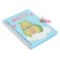 Gift notebook, A6, 45 sheets format, line, on the castle, on the crest, "Avocado", mix